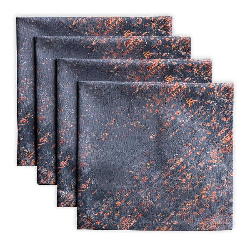 Maison d' Hermine Cloth Napkins Set of 4 100% Cotton for Thanksgiving Christmas Decorations Everyday Reusable Square Fall Napkins Cloth Washable Dinner Party (Imperfection, 20"x20") - Image 1